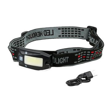 Black Garbolino Sunset Motion Sensor Recharge Headlamp