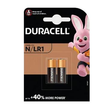 Black Duracell N/LR1 Batteries – 2 Pack