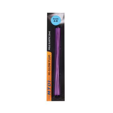 Purple Middy MTDI Hi-Glow Fluo Pole Elastic 4-8 Purple