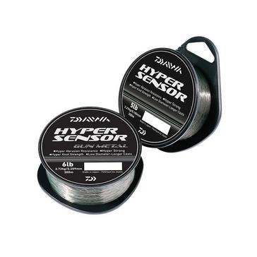 BLACK Daiwa Hyper Sensor Gun Metal 300M 6Lb
