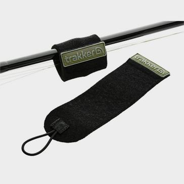 black Trakker Neoprene Rod Bands
