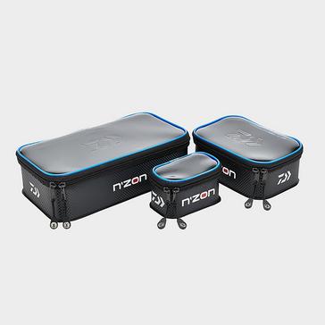 black Daiwa Eva 3Pc Acc Case Set 2