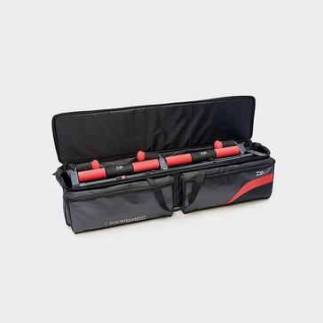 BLACK Daiwa Trnt Pro Roller Bag Xl