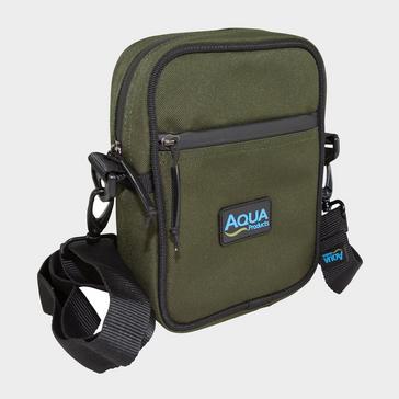 green AQUA Security Pouch Black Series