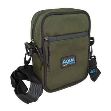 Green AQUA Security Pouch Black Series