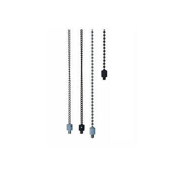 Black CYGNET Clinga Chains Silver Chain 6i