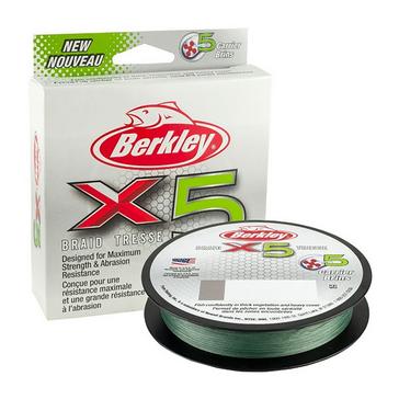 Green Berkley X5 Braid in Lo Viz Green (36.3kg)