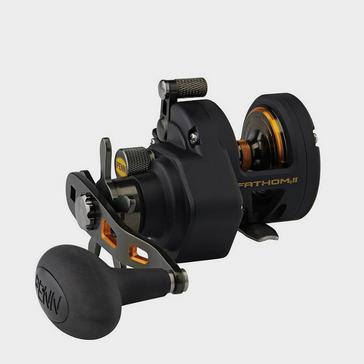 Black Penn Fathom II 15 Star Drag Reel