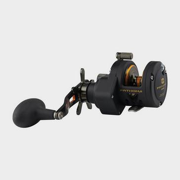 Black Penn Fathom II 15 Star Drag Reel