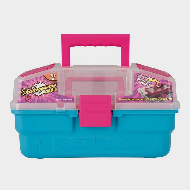 Pink Shakespeare Cosmic Tackle Box image 1