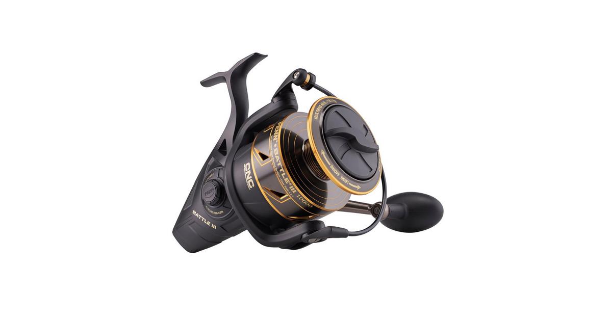 PENN Battle 3 III 5000 Spinning Fishing Reel Black / Gold