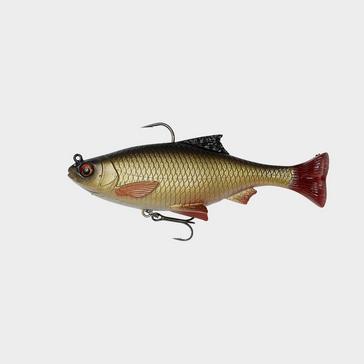 Gold SavageGear 3D Pulse Tail in Rudd