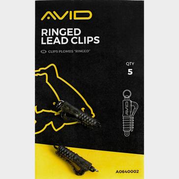 Black AVID Ringed Lead Clips