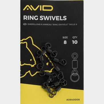 black AVID Ring Swivels
