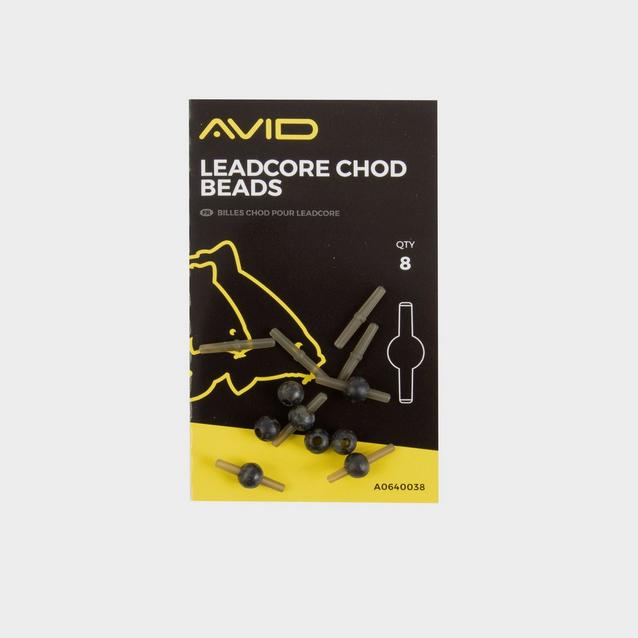 BLACK AVID Leadcore Chod Beads image 1