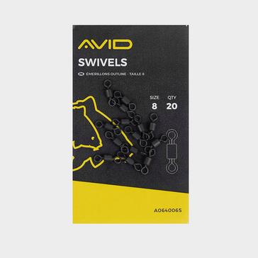 Black AVID Swivels Size 8