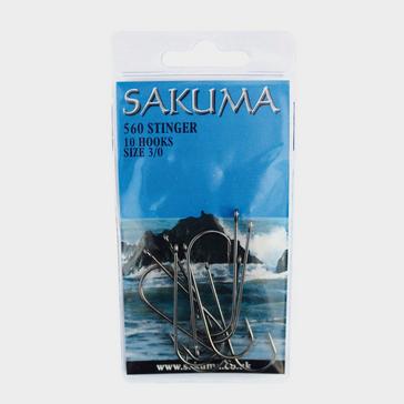 SILVER SAKUMA Size 2 560 Stinger Hooks
