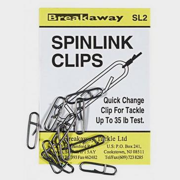 Silver SWIFT FISHING T Spinlink Clips