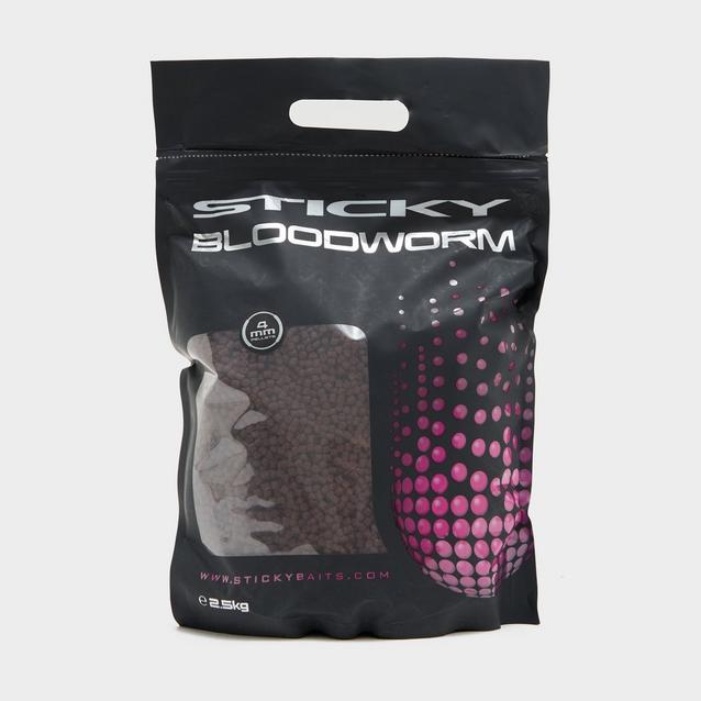 Black Sticky Baits Bloodworm Pellet 4mm 2.5kg image 1