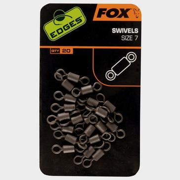 Black FOX INTERNATIONAL Edges Swivels Size 7