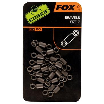 Black FOX INTERNATIONAL Edges Swivels Size 7