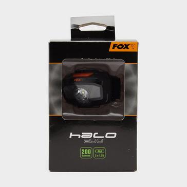 Orange FOX INTERNATIONAL Halo 200 Headtorch