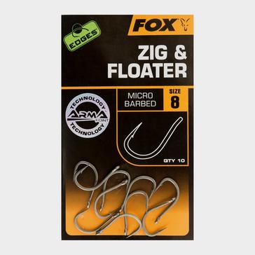 Multi FOX INTERNATIONAL Edges Zig and Floater Hook (Size 8)