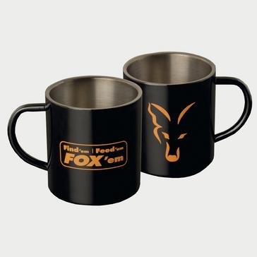 black FOX INTERNATIONAL Stainless Black Xl Mug