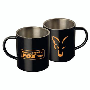 black FOX INTERNATIONAL Stainless Black Xl Mug