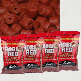 Robin Red Drilled Pellet 12mm