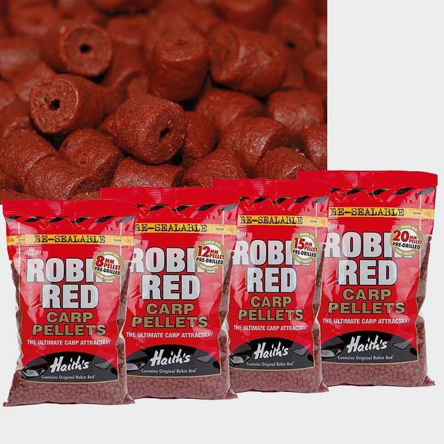 RED Dynamite Robin Red Drilled Pellet 20mm image 1