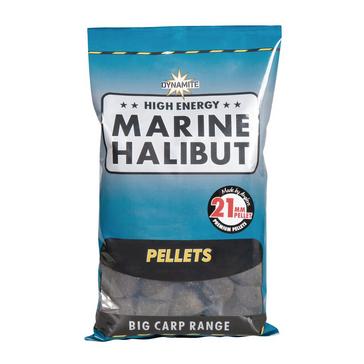 Brown Dynamite Marine Halibut Pellet 21mm Pre Drilled