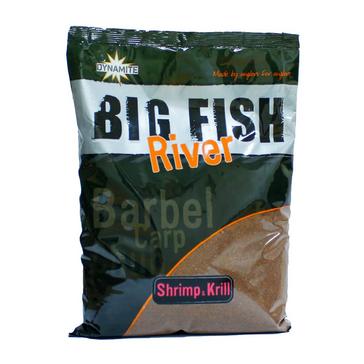 Brown Dynamite Shrimp and Krill Big Fish River Groundbait 1.8kg