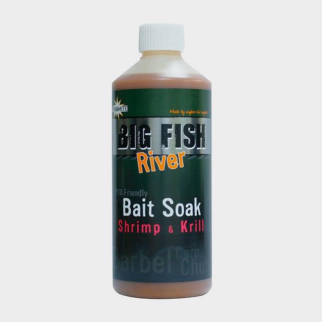 Brown Dynamite 500ml Shrimp & Krill Big Fish River Bait Soak image 1