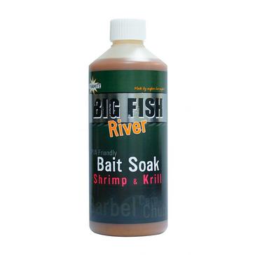 Brown Dynamite 500ml Shrimp & Krill Big Fish River Bait Soak