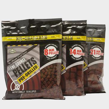 brown Dynamite 8mm Source Pellets Pre Drilled