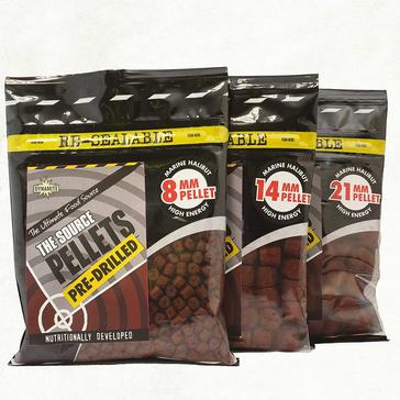 brown Dynamite 8mm Source Pellets Pre Drilled