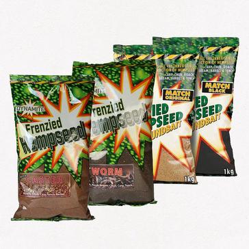 Brown Dynamite Frenzi Hemp Match Black Groundbait