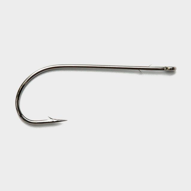 Silver MUSTAD 34042Np Worm Hook (Size 6/0) image 1
