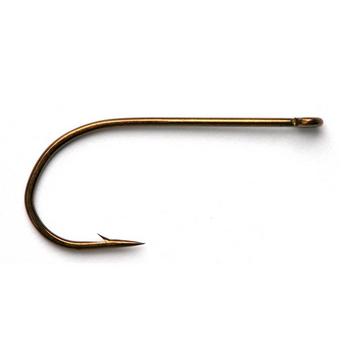 Brown MUSTAD Uptide Viking Hooks Bulk Bag (Size 3/0)