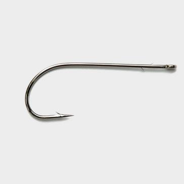 Silver MUSTAD Worm Hook 10 x 25 (Size 2/0)