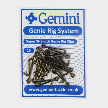 White Gemini Genie Rig Clips