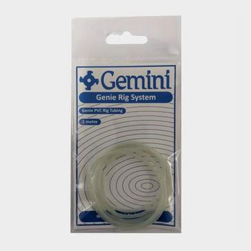 White Gemini Genie PVC Glow in The Dark Rig Tubing (1m)