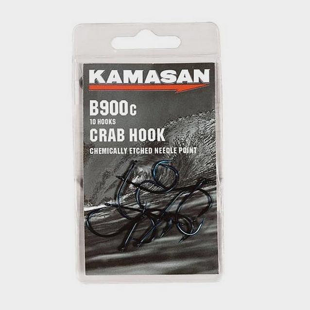 Black Kamasan B900C Crab Hooks (Size 2) image 1