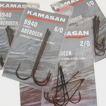 Black Kamasan B940 Black Aberdeen (Size 1/0)
