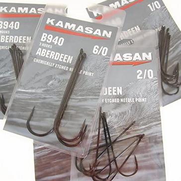 Black Kamasan B940 Black Aberdeen (Size 1/0)