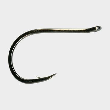Black MUSTAD 10019Np Chinu Eyed Hook (Size 1)