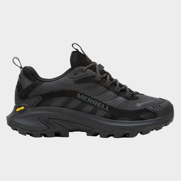 Black Merrell Women's Moab Speed 2 Hiking Shoes
