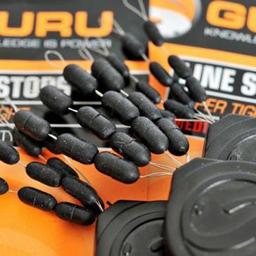 Black GURU Super Tight Line Stops Medium