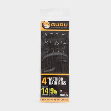 Orange GURU Method Hair Rigs With Speed Stops 4